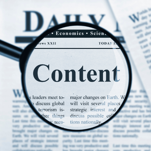 Content advertisements